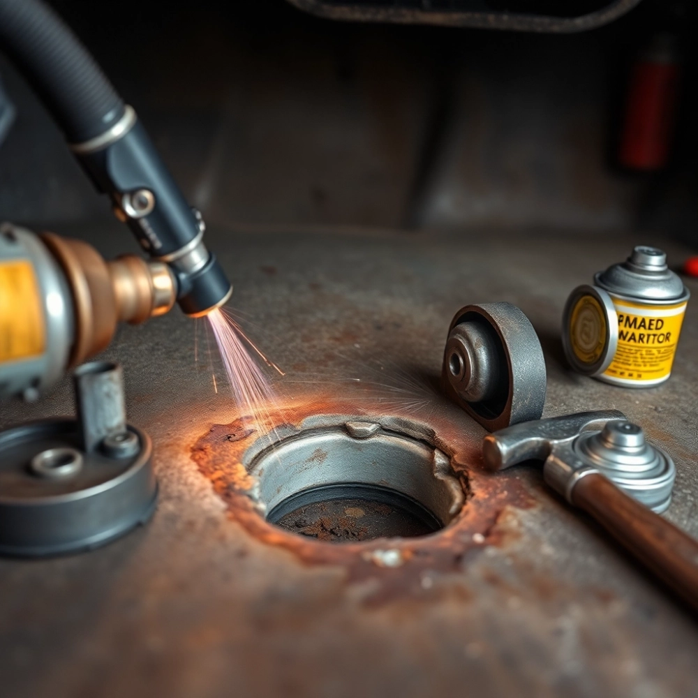 Jak naprawić dziurę w podłodze samochodu