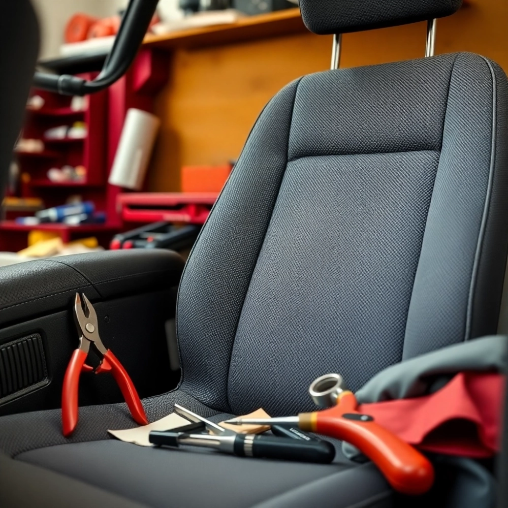 Jak naprawić fotel w samochodzie