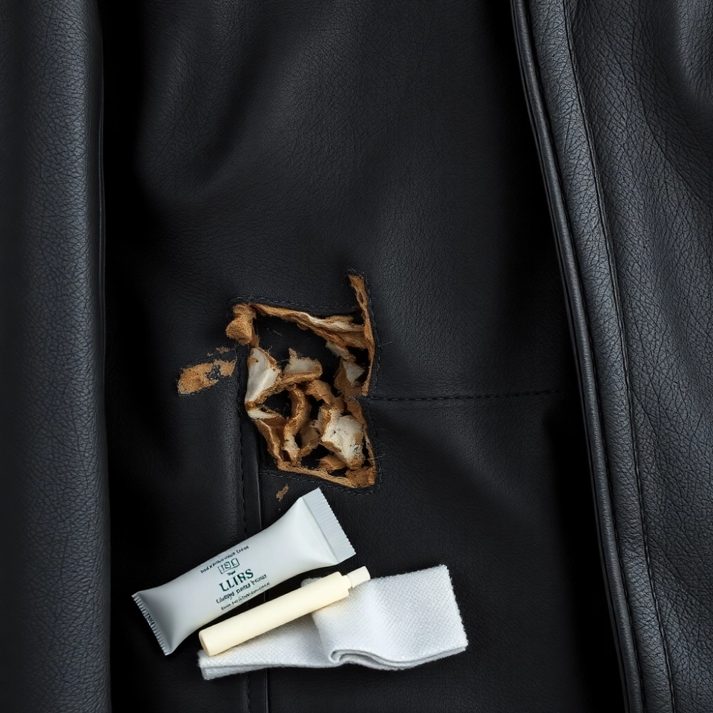 Jak naprawić kurtkę ze sztucznej skóry