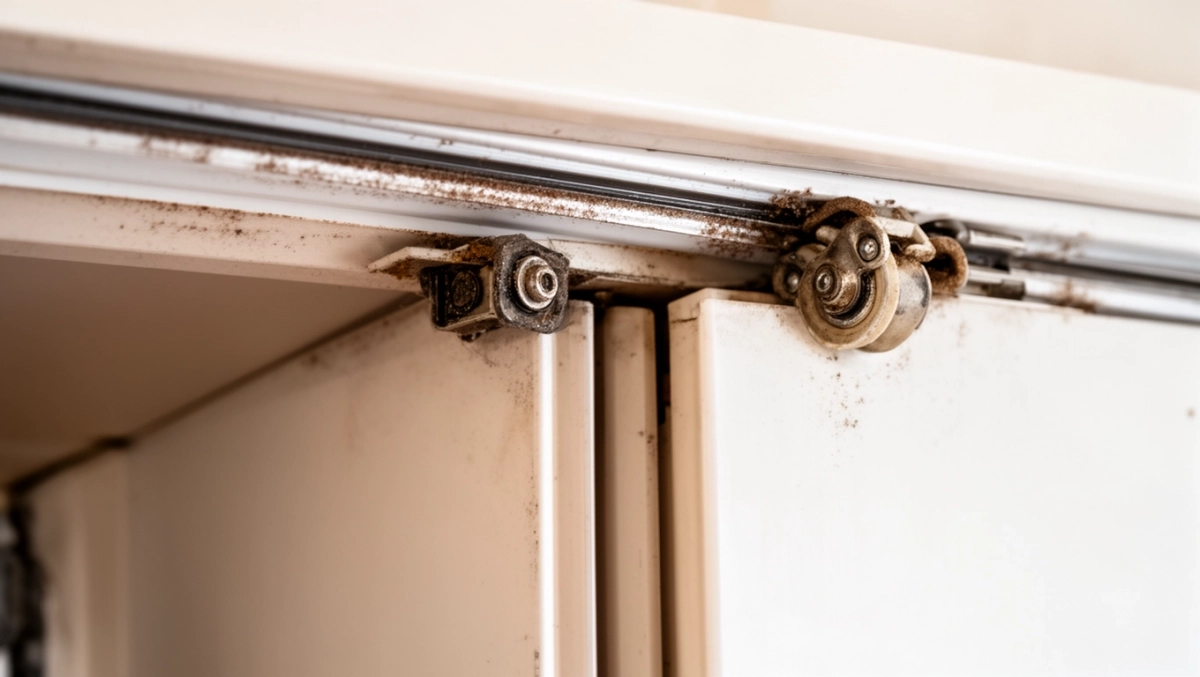 jak naprawić szafę przesuwną