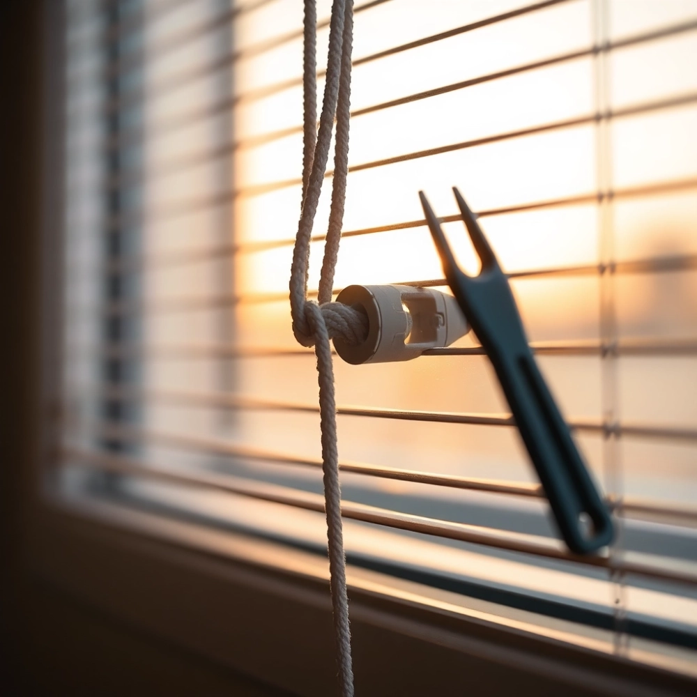 Jak naprawić sznurek od żaluzji