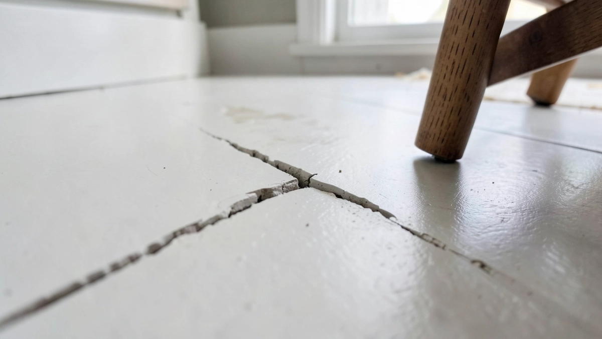 jak naprawić uszkodzony panel winylowy