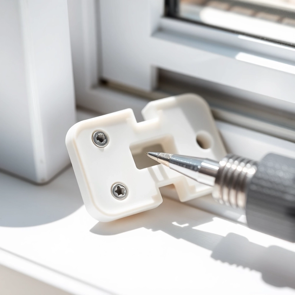 Jak naprawić zawias w oknie plastikowym