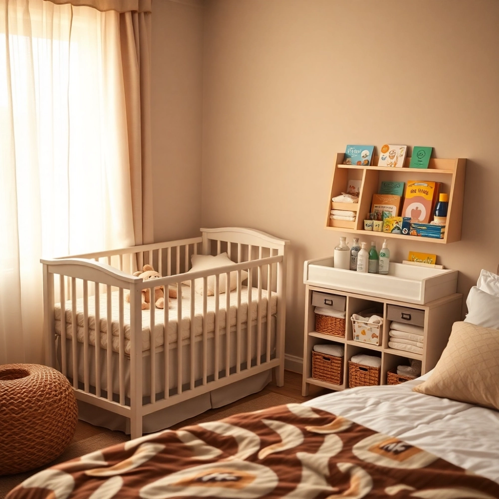 Jak Urządzić Kącik Dla Niemowlaka W Sypialni