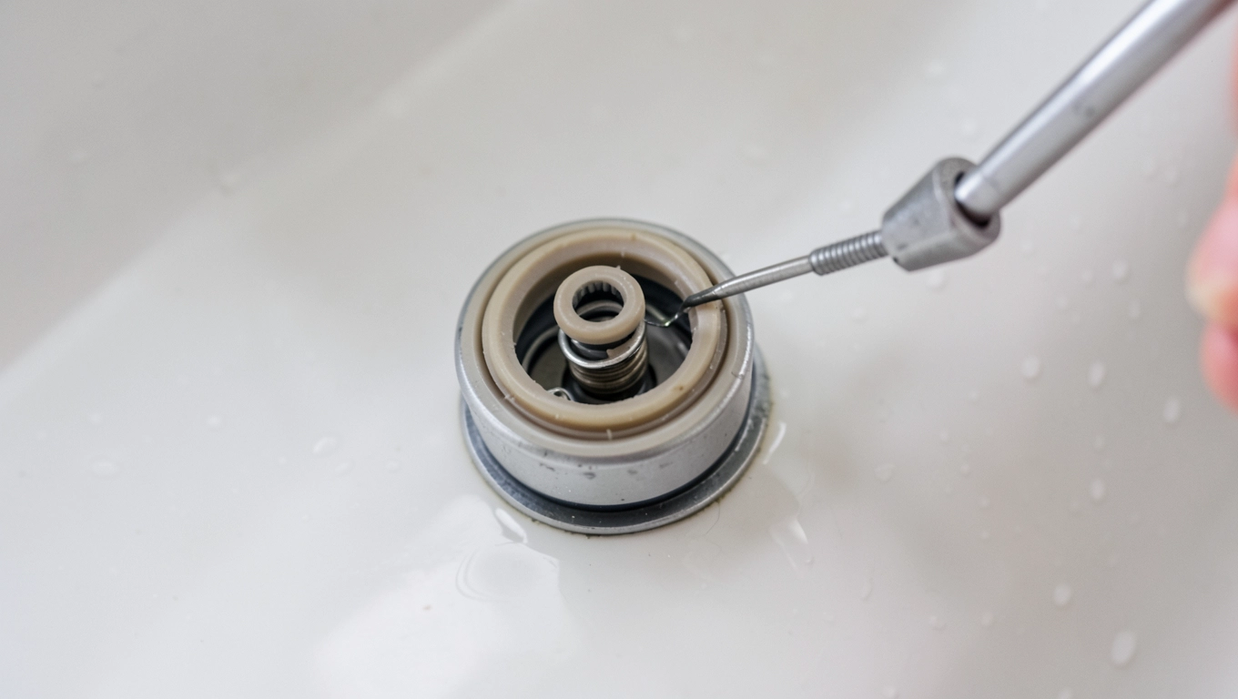 korek klik klak do wanny jak naprawić