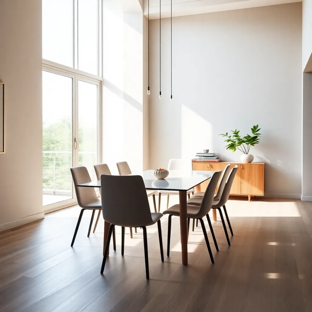 Nowoczesna jadalnia inspiracje