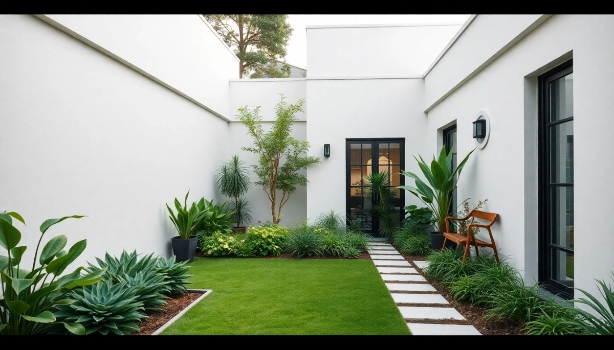 Ogród nowoczesny inspiracje