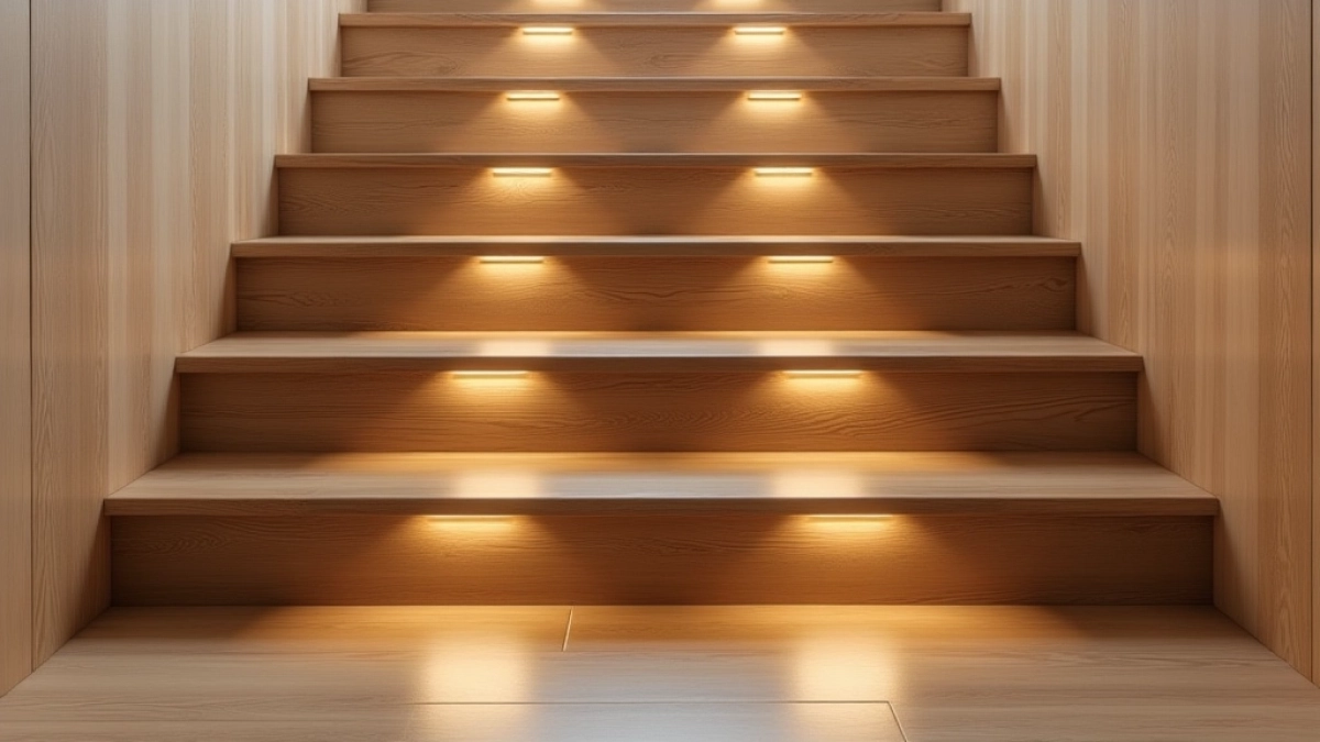 Schody z płytek drewnopodobnych inspiracje