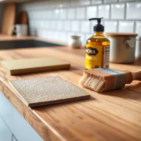 Jak naprawic drewniany blat kuchenny