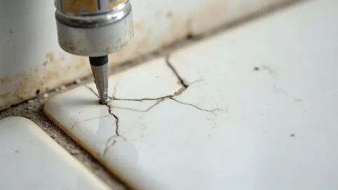 jak naprawic peknieta plytke