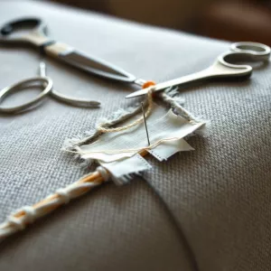 Jak naprawić rozciętą tapicerkę
