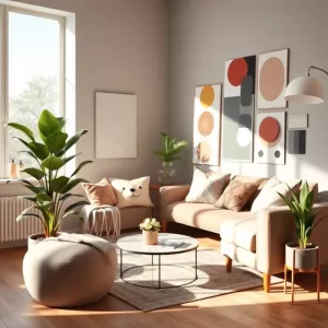 jak pomalować salon  inspiracje