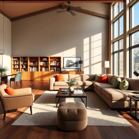 Jak Urządzić Duży Salon