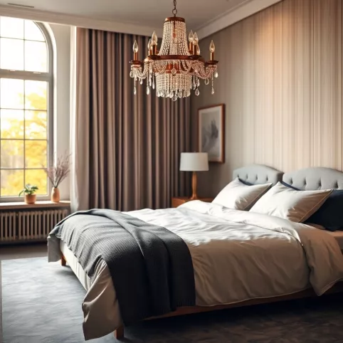 Jaki żyrandol do sypialni inspiracje