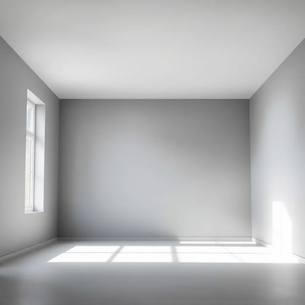 Szare ściany w salonie inspiracje