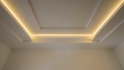 jak zaprojektować sufit z led ami – inspiracje