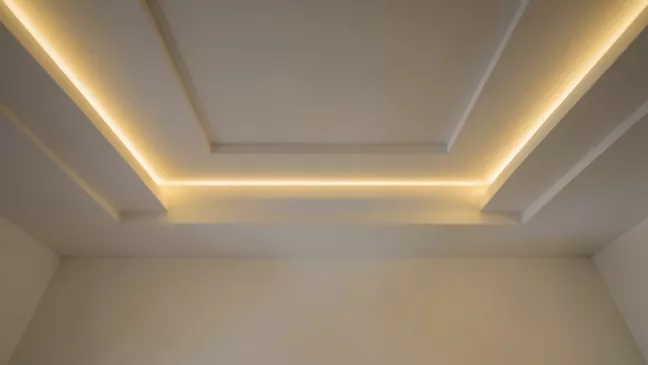 jak zaprojektować sufit z led ami – inspiracje